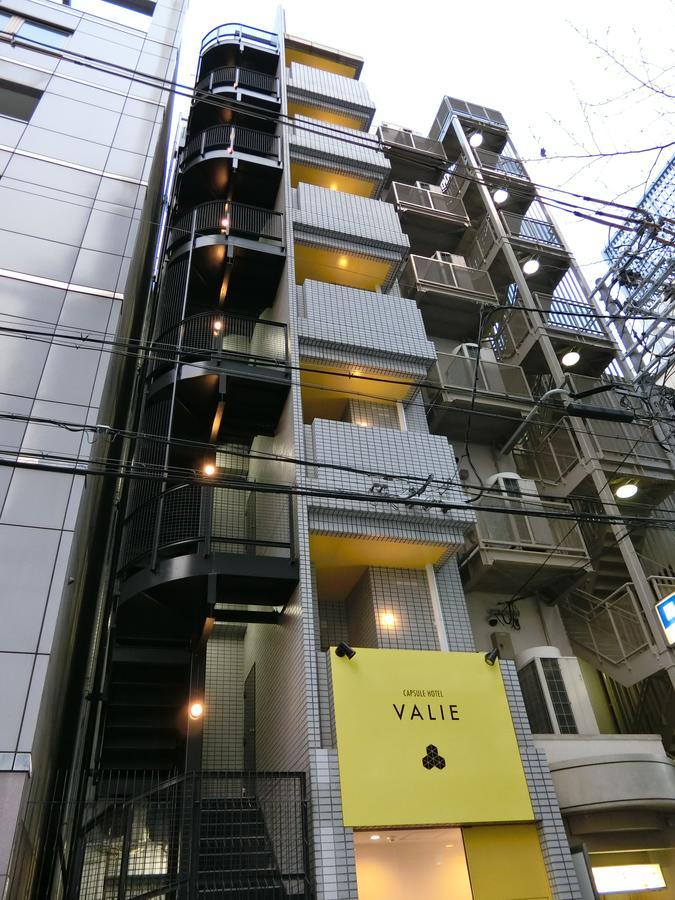 Capsule Hotel Valie Ebisucho Осака Екстериор снимка
